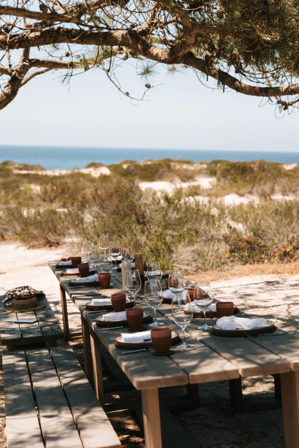 Dining at Mesa da Praia
